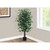 Ficus Artificial Potted Floor Plant in Black Pot - 58" - IMAGE 2