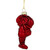 Shiny Lobster Glass Christmas Hanging Ornament - 3.5" - Dark Red - IMAGE 3
