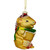 3" Caroling Mouse Glass Christmas Hanging Ornament - IMAGE 3