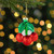 3" Shiny Glittered Red Cherries Glass Christmas Hanging Ornament - IMAGE 2