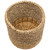 Set of 3 Textured Woven Round Seagrass Baskets 13.75" - IMAGE 5