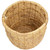Set of 3 Bisque Woven Round Water Hyacinth Storage Baskets 13.75" - IMAGE 3