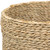 Set of 3 Tan and Brown Twist Woven Round Storage Baskets 13.75" - IMAGE 5
