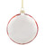 3.75" Bones and Heart Dog Food Bowl Glass Christmas Ornament - IMAGE 5