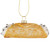 4.5" Glittered Cannoli Glass Christmas Hanging Ornament - IMAGE 3