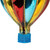 3.75" Shiny Multicolor Hot Air Balloon Glass Christmas Hanging Ornament - IMAGE 4