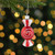 4" Peppermint Candy Glass Christmas Ornament - IMAGE 2