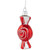 4" Peppermint Candy Glass Christmas Ornament - IMAGE 4