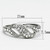 Women's Stainless Steel Pave Ring with Top Grade Crystal - Size 7 (Pack of 2) - IMAGE 2