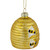 2.75" Glittered Beehive Glass Christmas Ornament - IMAGE 5