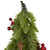 Mini Downswept Pine Artificial Christmas Trees with Pine Cones - 9" - Set of 3 - IMAGE 4
