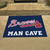 33.75” x 42.5” MLB Atlanta Braves Rectangular All Star Mat - IMAGE 2