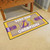 2.5' x 4.5' Yellow and Purple NBA Los Angeles Lakers Rectangular Area Throw Rug Runner - IMAGE 2
