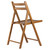 Traditional Natural Teak Folding Chair Set - Set of 4