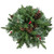 Pre-Lit LED Mixed Cashmere Urn Filler Christmas Garden Stake - 20" - IMAGE 3