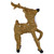 Pre-Lit Prancing Reindeer with Spots Outdoor Christmas Decoration - Brown - IMAGE 4