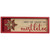 Framed "Meet Me Under the Mistletoe" Christmas Wall Decoration - 11.75" - Red - IMAGE 1