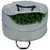 30" Gray Multi-Seasonal Double Wreath Storage Bag - IMAGE 4