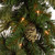Pre-Lit Carolina Pine Artificial Christmas Wreath, 24-Inch, Clear Lights - IMAGE 3