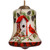 Home Tweet Home Bird house Christmas Bell Shaped Glass Ornament - 3.5" - IMAGE 1