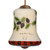 Home Tweet Home Bird house Christmas Bell Shaped Glass Ornament - 3.5" - IMAGE 3