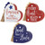 Patriotic Hearts Wooden Tabletop Signs - 3.75" - Set of 4 - IMAGE 4