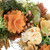 Mixed Floral Artificial Spring Wreath - 9.75" - Beige and Peach - IMAGE 5