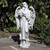 25.5" Guardian Angel Holding Baby Outdoor Garden Statue - IMAGE 1