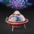 10.5" LED Lighted Musical UFO Ship Christmas Tabletop Decoration - IMAGE 1