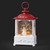 9" LED Lighted Snowman Christmas Snow Globe Lantern - IMAGE 1