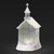 LED Lighted Snowy Church Christmas Decoration - 10.25" - Clear - IMAGE 1