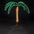 Outdoor Lighted Palm Tree with Holographic Rope Light - 30" - Green - IMAGE 1