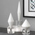 Diamond Sculptures with Crystal Base - 14" - Set of 3 - IMAGE 3