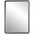 Wooden Framed Beveled Rectangular Wall Mirror - 40" - Black - IMAGE 1