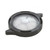 6" Black and Clear Lid Easy Lock New Model - IMAGE 1