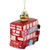 3.5" Double-Decker Bus Glass Christmas Ornament - IMAGE 3