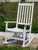 3.75' Classic White Stained Traditional Rocker Chair - IMAGE 2