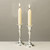 Set of 2 Silver Plated Sabbath Candle Stick Holders 5.25" - IMAGE 1