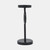 Solid Metal Ring Pillar Candle Holder - 10" - Black - IMAGE 3