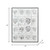 Handpainted Hearts Framed Canvas Wall Art - 48" x 36" - IMAGE 5