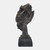 Sleepy Head Tabletop Sculpture - 13" - Bronze Tone and Black - IMAGE 1