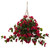 28" Artificial Bougainvillea Plant with Hanging Basket - IMAGE 1