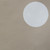 Polka Dot Rectangular Reusable Vinyl Tablecloth - 102" - Beige and White - IMAGE 2