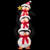 41" Lighted Stacked Penguin Family Outdoor Christmas Decoration - IMAGE 3