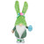 Gnome with Bunny Ears Easter Figure - 15" - Green and White - IMAGE 1