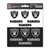 12ct NFL Las Vegas Raiders Automotive Mini Decal Stickers 6.25” - IMAGE 1