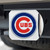 MLB Chicago Cubs Chrome Automobile Hitch Cover - 4" - Blue and Red - IMAGE 2