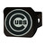 4” MLB Chicago Cubs Black Automobile Hitch Cover - IMAGE 1