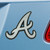 3.25" MLB Atlanta Braves 3D Chrome Metal Emblem Exterior Auto Accessory - IMAGE 2