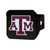 NCAA Texas A&M University Aggies Color Class III Hitch - Black Hitch Cover Auto Accessory - IMAGE 1